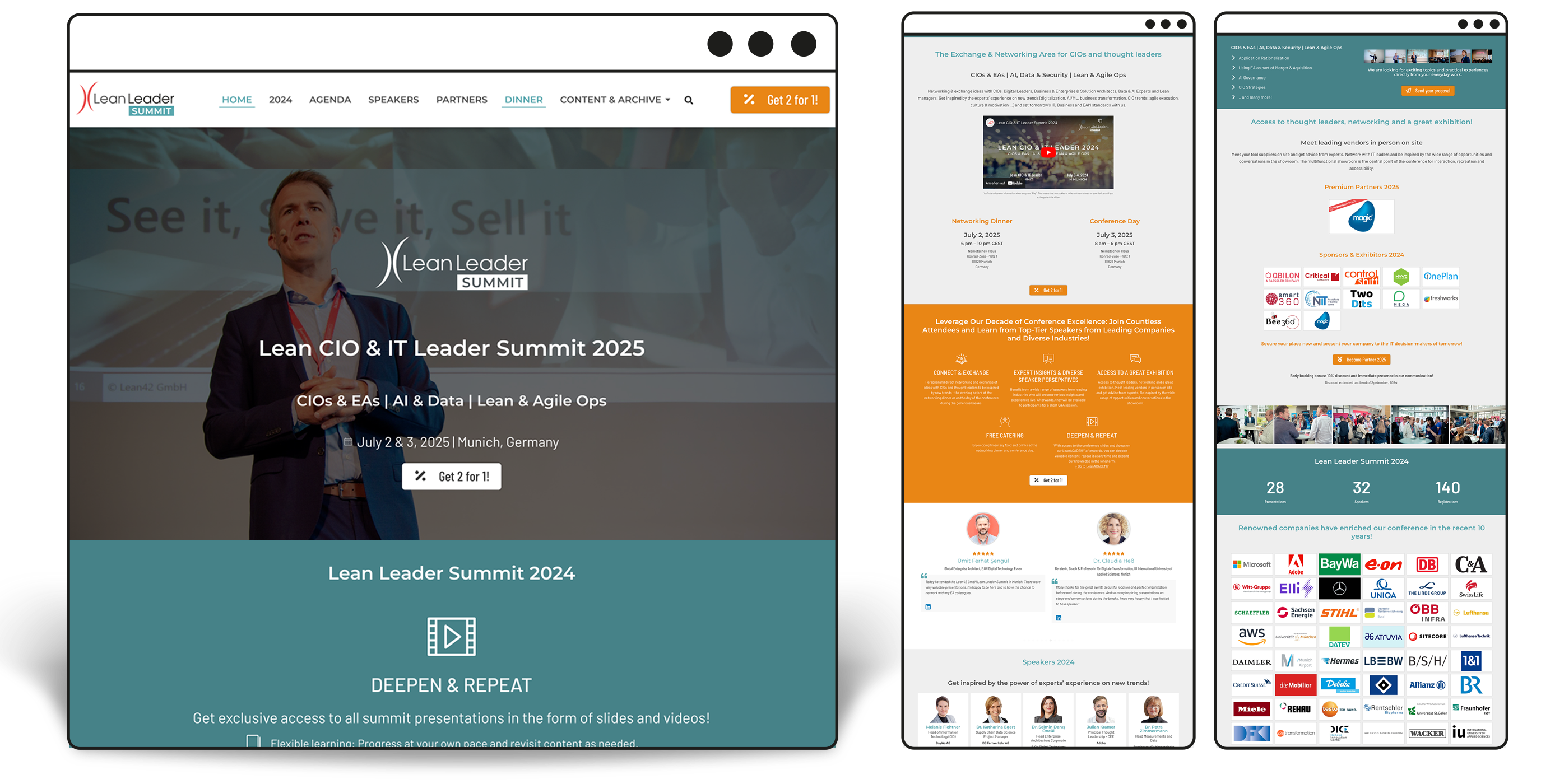Eventhomepage "Lean Leader Summit"